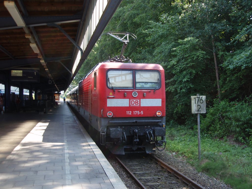 112 175 als RB nach Neumnster in Flensburg. 07.08.2009