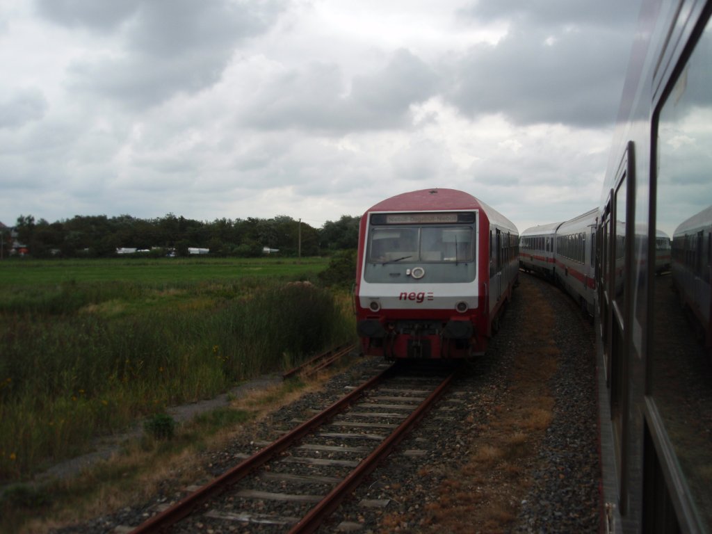 Ein Wittenberger Steuerwagen der Norddeutschen Eisenbahngesellschaft. 11.08.2009