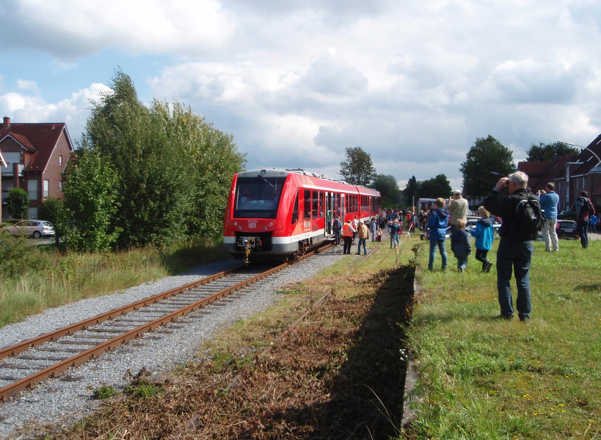 622 504 als Soderzug aus Mnster (Westf.) Hbf in Sendenhorst. 08.09.2017