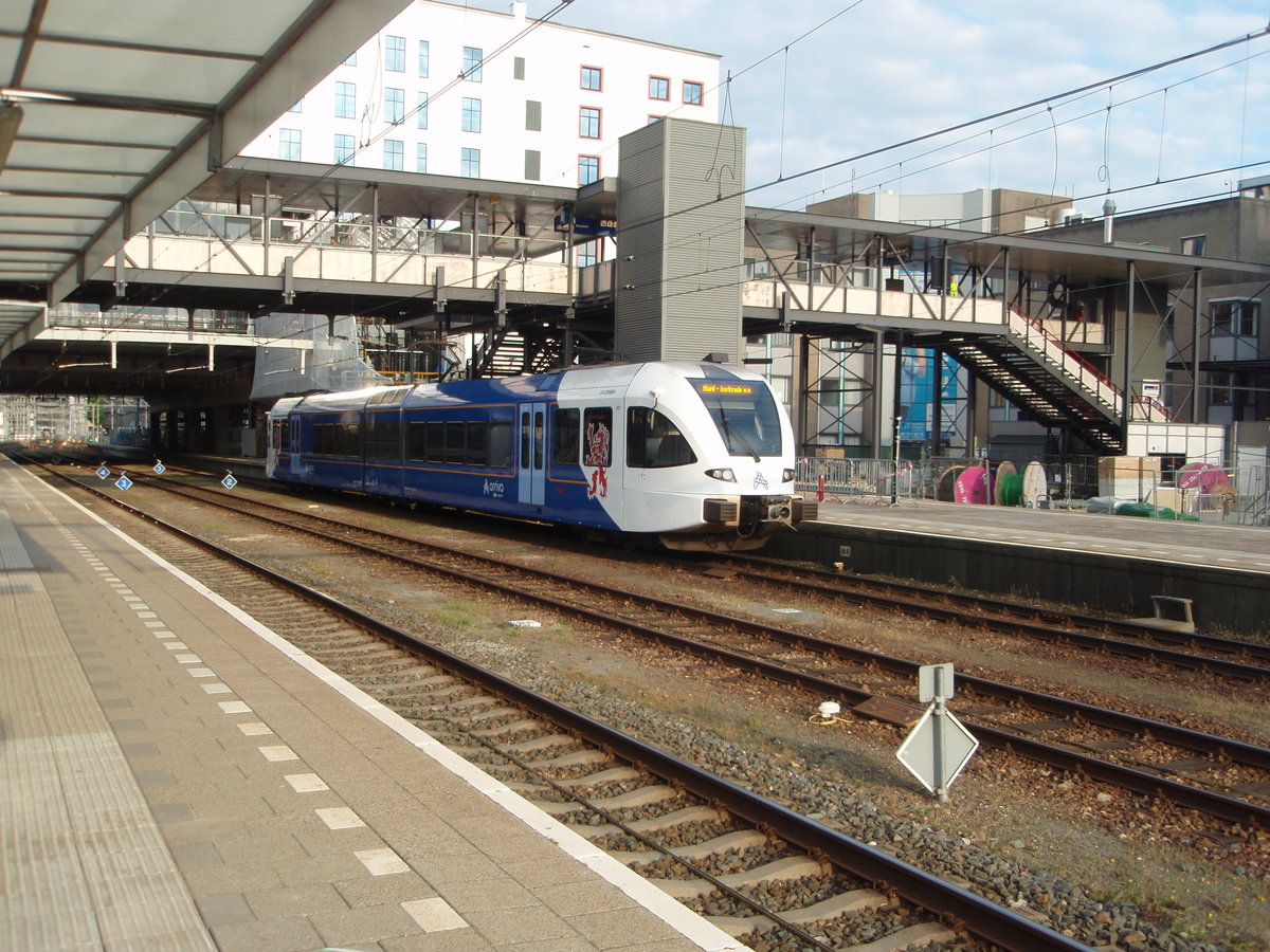 Ein GTW der Arriva als Stoptrein Sittard - Kerkrade Centrum in Heerlen. 25.05.2019