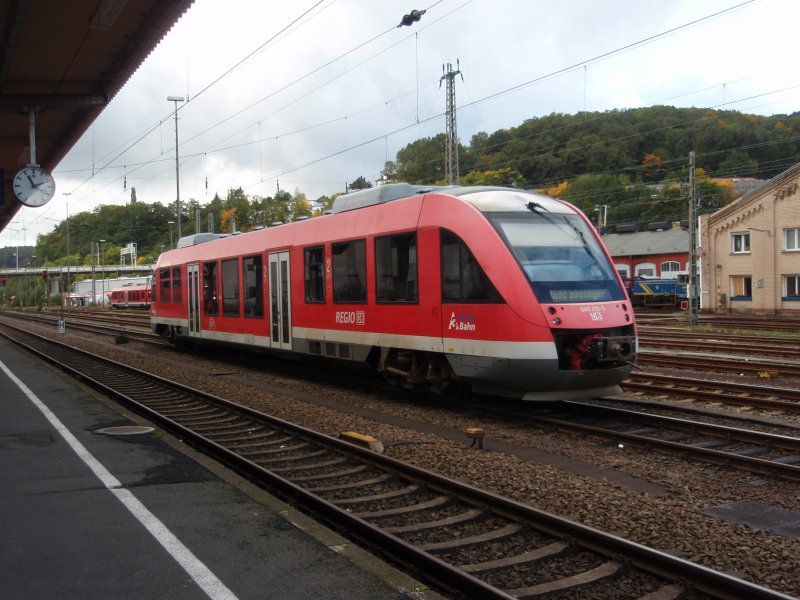 640 010 abgestellt in Siegen. 02.10.2008