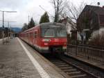 DB Regio Hessen 420 378 als S 3 Darmstadt Hbf - Bad Soden in Niederh�chstadt. 27.03.2010
