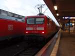 DB Regio Nord 112 125 als RE aus Wolfsburg Hbf in Hannover Hbf. 13.03.2010