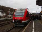 640 023 als Sonderzug Dortmund Hbf - Brilon Stadt in Brilon Wald. 10.12.2011