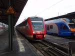 DB Regio NRW 612 044 als RE Bestwig - Kassel-Wilhelmsh�he in Kassel Hbf. 27.03.2010