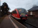 642 699 als RB nach Stolberg (Harz) in Berga-Kelbra. 03.12.2011