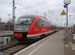 DB Regio S�dost 642 702 als RB 26 aus Tangerm�nde in Stendal. 13.03.2010
