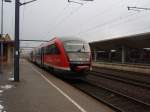 DB Regio S�dost 642 662 als RB 13 Stendal - Braunschweig Hbf in Wolfsburg Hbf. 13.03.2010