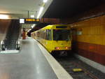5106 der Ruhrbahn als U 18 nach Essen Berliner Platz in Mlheim (Ruhr) Hbf.
