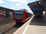 425 136 als RB 70 Kaiserslautern Hbf - Saarbrcken Hbf in Homburg (Saar) Hbf.