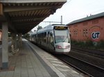 ET 452 ALSTOM Regio Citadis/512989/rbk-711-als-rt-1-nach RBK 711 als RT 1 nach Kassel Hollndische Strae in Hofgeismar. 13.08.2016