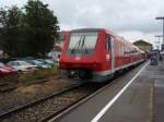 611 546 als IRE aus Stuttgart Hbf in Aulendorf. 29.07.2012