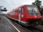 611 046 als IRE nach Stuttgart Hbf in Aulendorf.