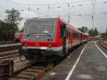 628 574 als RB nach Traunreut in Traunstein. 30.07.2011