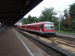 628 618 als RB nach Braunschweig Hbf in Bad Harzburg. 08.08.2013