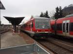 928 506 als RB 83 nach Trier Hbf in Gerolstein.