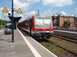 VT 628.4/343810/628-645-als-rb-nach-braunschweig 628 645 als RB nach Braunschweig Hbf in Uelzen. 24.05.2014