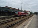 628 577 als RB 44 nach Rosenheim in Landshut (Bay) Hbf.
