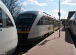 VT303B der Hessischen Landesbahn als HLB nach Hanau Hbf in Schllkrippen.