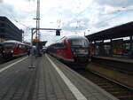 VT 642 SIEMENS Desiro/741507/642-162-als-re-aus-crailsheim 642 162 als RE aus Crailsheim in Aschaffenburg. 31.07.2021