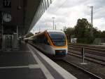 VT 3.08a der eurobahn als RB 67 nach Bielefeld Hbf in Mnster (Westf.) Hbf. 20.08.2014