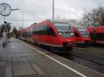643 044 als RB 31 nach Duisburg Hbf in Xanten.