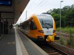 646.042 der Ostdeutschen Eisenbahn als OE 33 nach Berlin-Wannsee in Jterbog. 05.08.2012