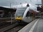 HLB 101 der Hessischen Landesbahn als HLB nach Gelnhausen in Gieen.