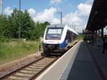 648 477 der Osthannoverschen Eisenbahn als erx nach Bremen Hbf in Uelzen. 24.05.2014