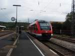 648 806 als RB nach Rothenburg ob der Tauber in Steinach (b Rothenburg ob der Tauber). 14.08.2014 