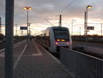 VT 648 ALSTOM Lint 41/647646/1648-937-der-abellio-rail-mitteldeutschland 1648 937 der Abellio Rail Mitteldeutschland als RE 21 nach Goslar in Magdeburg Hbf. 09.02.2016