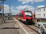 VT 648 ALSTOM Lint 41/780026/648-775-als-rb-80-nach 648 775 als RB 80 nach Gttingen in Nordhausen. 02.07.2022