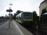 VT 650.730 der agilis als ag nach Forchheim (Oberfr.) in Ebermannstadt. 14.08.2014