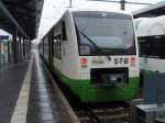 VT 108 der Sd-Thringen-Bahn als STB 4 nach Meiningen in Erfurt Hbf.