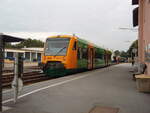 650 077 der Lnderbahn als RB 38 nach Gotteszell in Viechtach.
