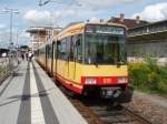 835 der Albtal Verkehrs Gesellschaft als S 9 aus Mhlacker in Bruchsal. 31.07.2012
