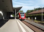 DB Kurhessenbahn/512987/ein-vt-646-als-r-39 Ein VT 646 als R 39 aus Kassel Hbf in Bad Wildungen. 13.08.2016