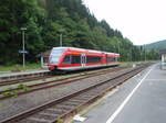 DB Kurhessenbahn/561305/ein-vt-646-als-r-42 Ein VT 646 als R 42 Brilon Stadt - Marburg (Lahn) in Brilon Wald. 11.06.2017