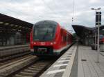 DB Regio Bayern/166442/440-023-als-re-nach-muenchen 440 023 als RE nach Mnchen Hbf in Treuchtlingen. 03.08.2011
