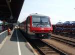 DB Regio Bayern/228765/610-016-als-re-aus-nuernberg 610 016 als RE aus Nrnberg Hbf in Schwandorf. 22.08.2012