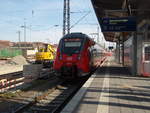 DB Regio Bayern/648687/442-810-als-re-nach-nuernberg 442 810 als RE nach Nrnberg Hbf in Wrzburg Hbf. 23.02.2019