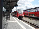 DB Regio Bayern/741502/442-810-als-re-aus-nuernberg 442 810 als RE aus Nrnberg Hbf in Wrzburg Hbf. 31.07.2021