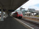 442 308 als RE 49 nach Lichtenfels in Sonneberg (Thr) Hbf.