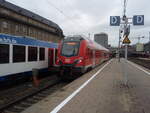 DB Regio Bayern/831623/ein-doppelstock-steuerwagen-als-re-1 Ein Doppelstock Steuerwagen als RE 1 aus Nrnberg Hbf in Mnchen Hbf. 19.11.2023