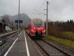 DB Regio Bayern/831631/2442-723-als-rb-60-aus 2442 723 als RB 60 aus Garmisch-Partenkirchen in Pfronten-Steinach. 19.11.2023