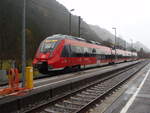 DB Regio Bayern/831632/2442-223-als-rb-60-aus 2442 223 als RB 60 aus Garmisch-Partenkirchen in Pfronten-Steinach. 19.11.2023