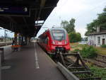 442 786 als RB 49 aus Gieen in Hanau Hbf.