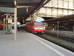 DB Regio Nord/651313/146-128-als-re-8-bremerhaven-lehe 146 128 als RE 8 Bremerhaven-Lehe - Hannover Hbf in Bremen Hbf. 23.03.2019