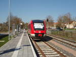 DB Regio Nord/651915/640-022-als-rb-86-aus 640 022 als RB 86 aus Einbeck-Salzderhelden in Einbeck Mitte. 30.03.2019