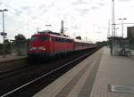 DB Regio NRW/30560/110-450-als-rb-59-soest 110 450 als RB 59 Soest - Dortmund Hbf bei der Einfahrt in Unna. 07.08.2008